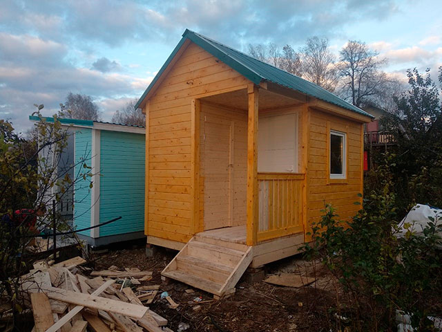 Садовый дом 3х4 в Перми