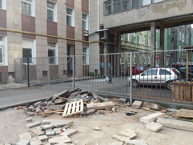 Забор из профильной трубы в Перми